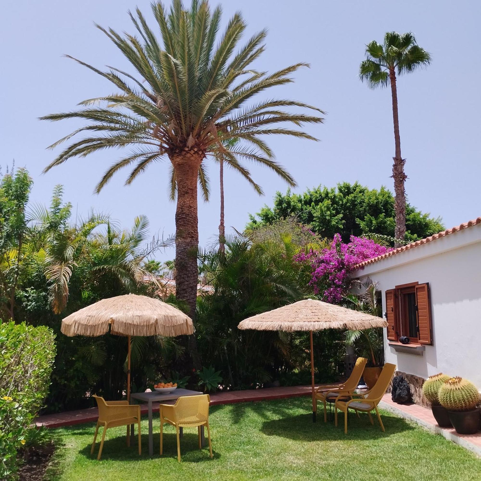 Bungalow Tropical Con Piscina Y Aire Acondicionado Maspalomas  Exterior photo